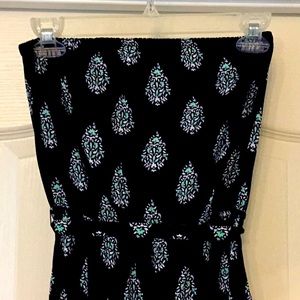 Old Navy Strapless Dress Sz Sm Navy